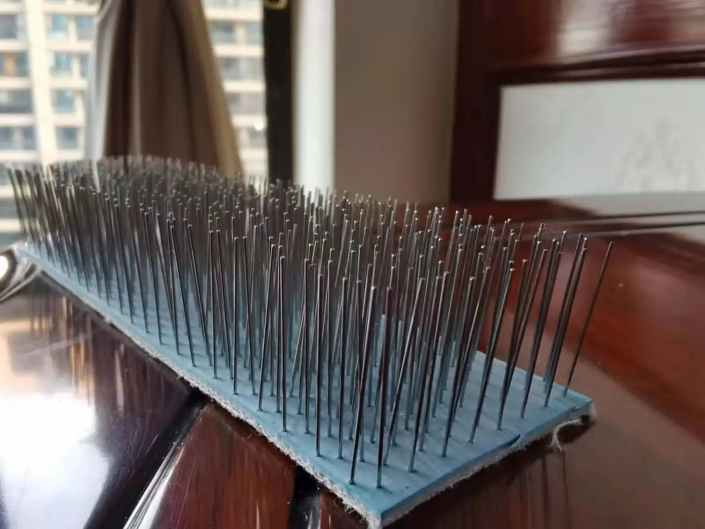 2023 Steel Spiked Roller  with splash guard Spiked Screeding Compound Roller Remove Bubble Smooth Floor Roller