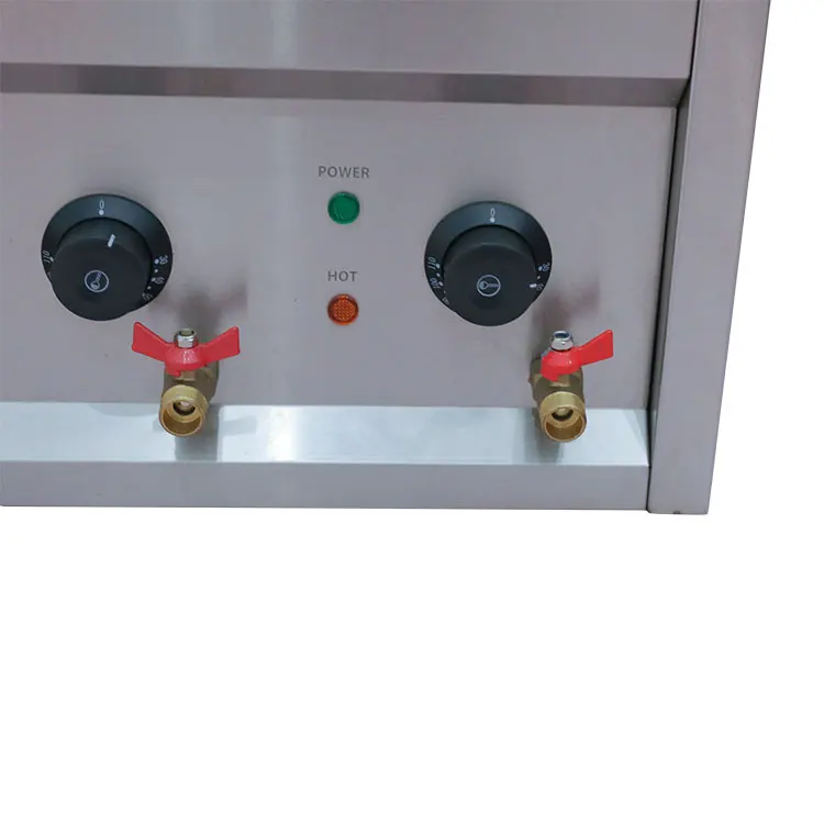 Lyroe Commercial Stainless Steel Electric Table Top Power Pasta 4/6 Basket Mesh Strainer Boiler Warmer Boiling Cooker