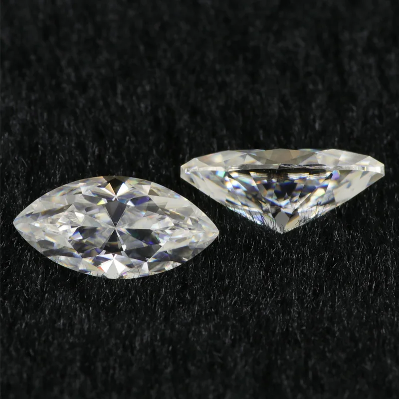  Стандартный ограненный камень с муассанитом EF color 1ct marquise оптовая продажа из Китая