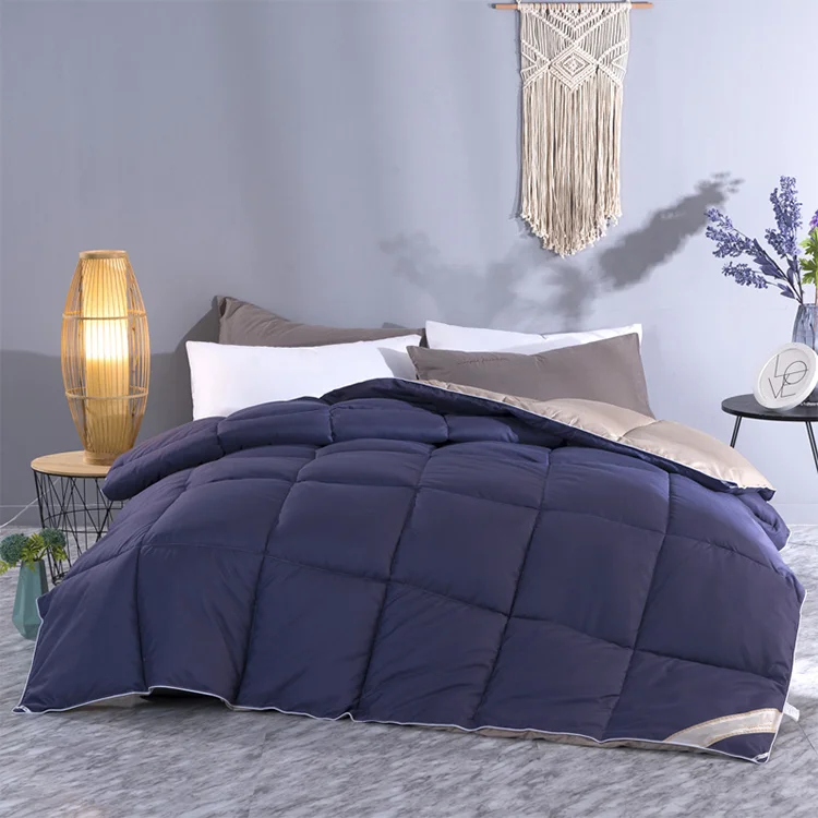 Four season machine washed polyester fiber bed duvet comforter