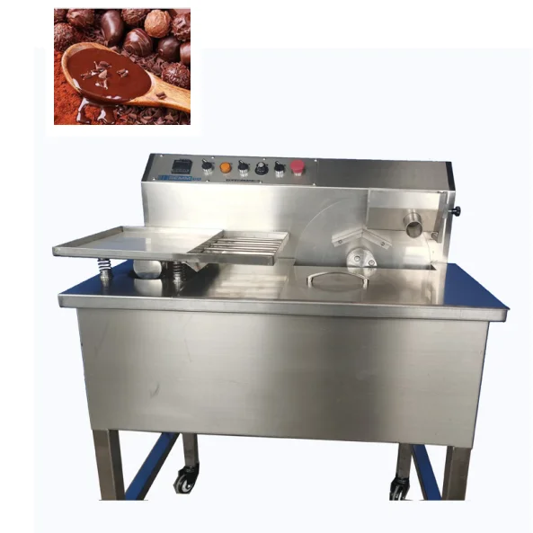 High Efficiency Chocolate Transfer Sheets Machine / Chocolate Making Machine for Small Production Chocolate Tempering Machine