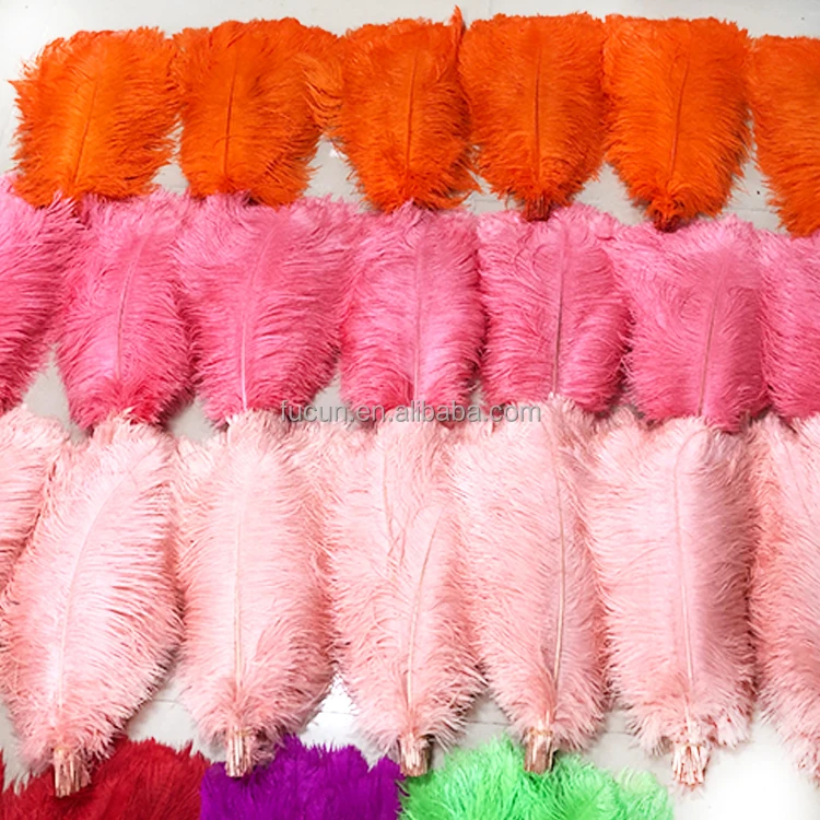 Most popular carnival feather craft accessories supply turkey quill for carnival costume sample based customized