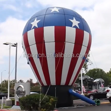 New Design Hot Air Advertising Inflatable Balloon Giant Roof Top Inflatable Balloon for Sale