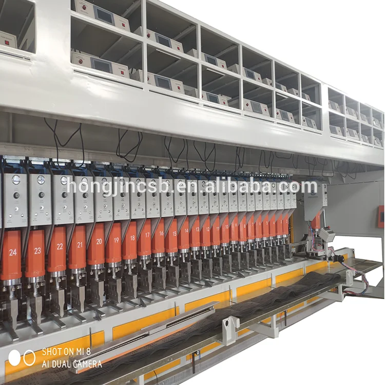 Geocell production line  geocell welding machine HDPE plastic extruder  1.2M punching machine  automatic geocell welder