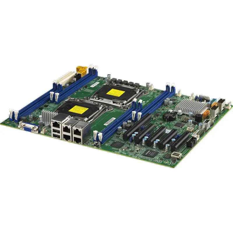 Быстрая доставка со склада оригинальная б/у Supermicro X10DRL-LN4 C612 LGA 2011 поддерживать Ксеон E5-2600 системной