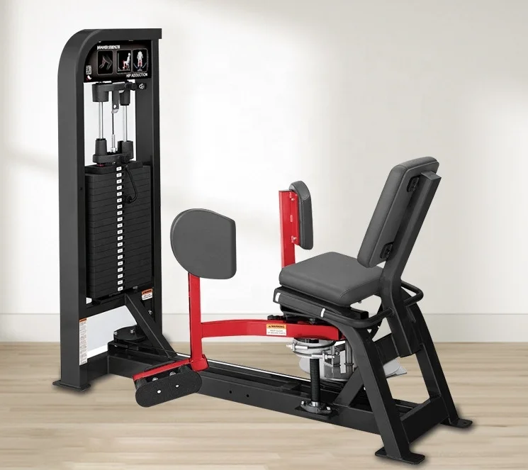 Commercial Fitness plat load selection strength training  inner outer thigh machine