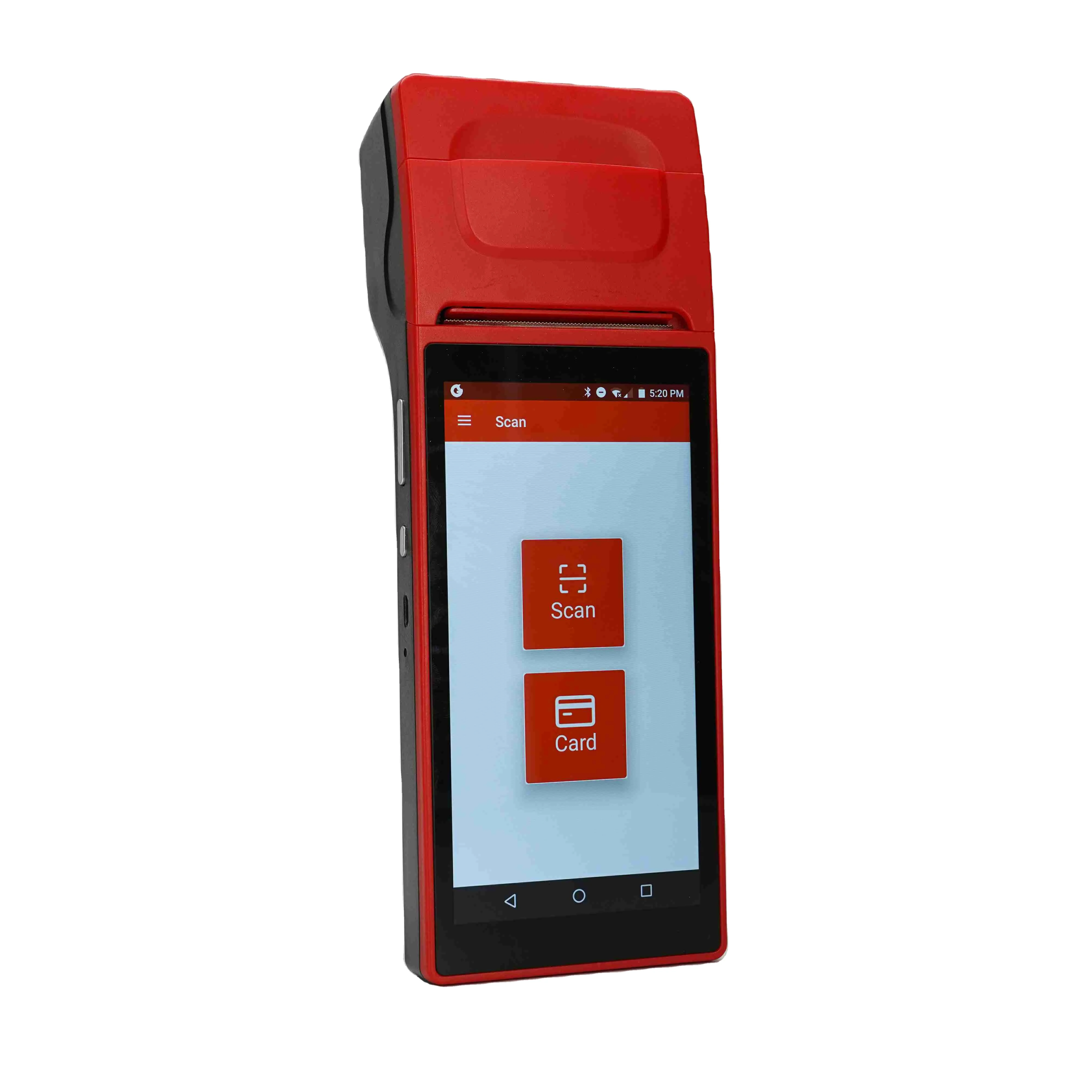 Лидер продаж Заводская портативная умная машина для Android Pos-терминала с принтером управления парковкой