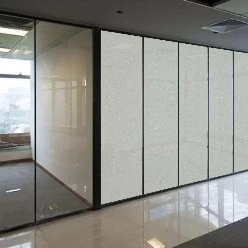 Electronic Smart Windows Film/pdlc Switchable Glass Film Smart Transformer With Remote Switch PDLC-light white