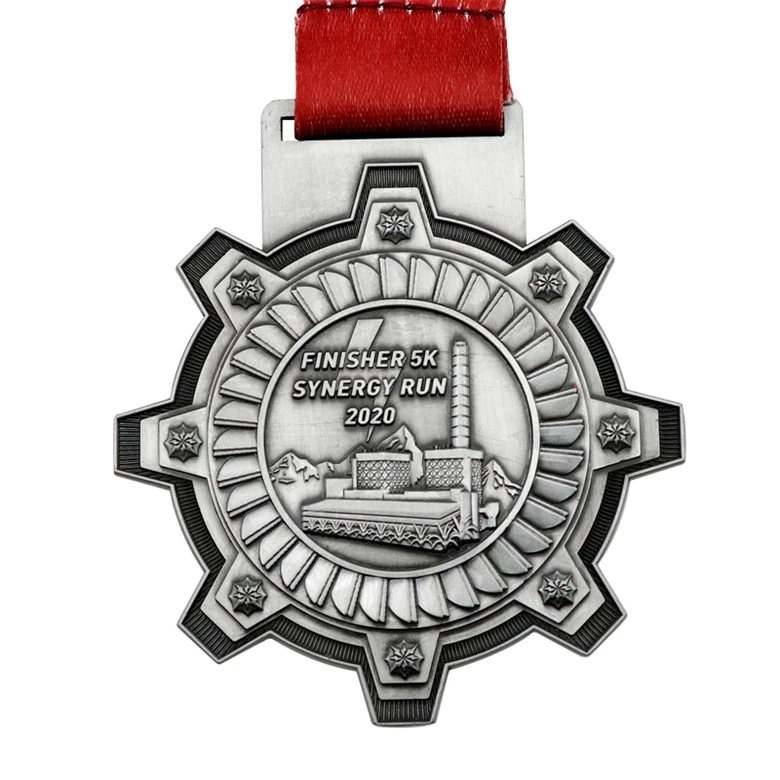 Manufacture Medalla Medalha Medaille With Ribbon Lanyard Hanger Custom 3D Enamel Arm Wrist Wrestling Armwrestling Medal Medals