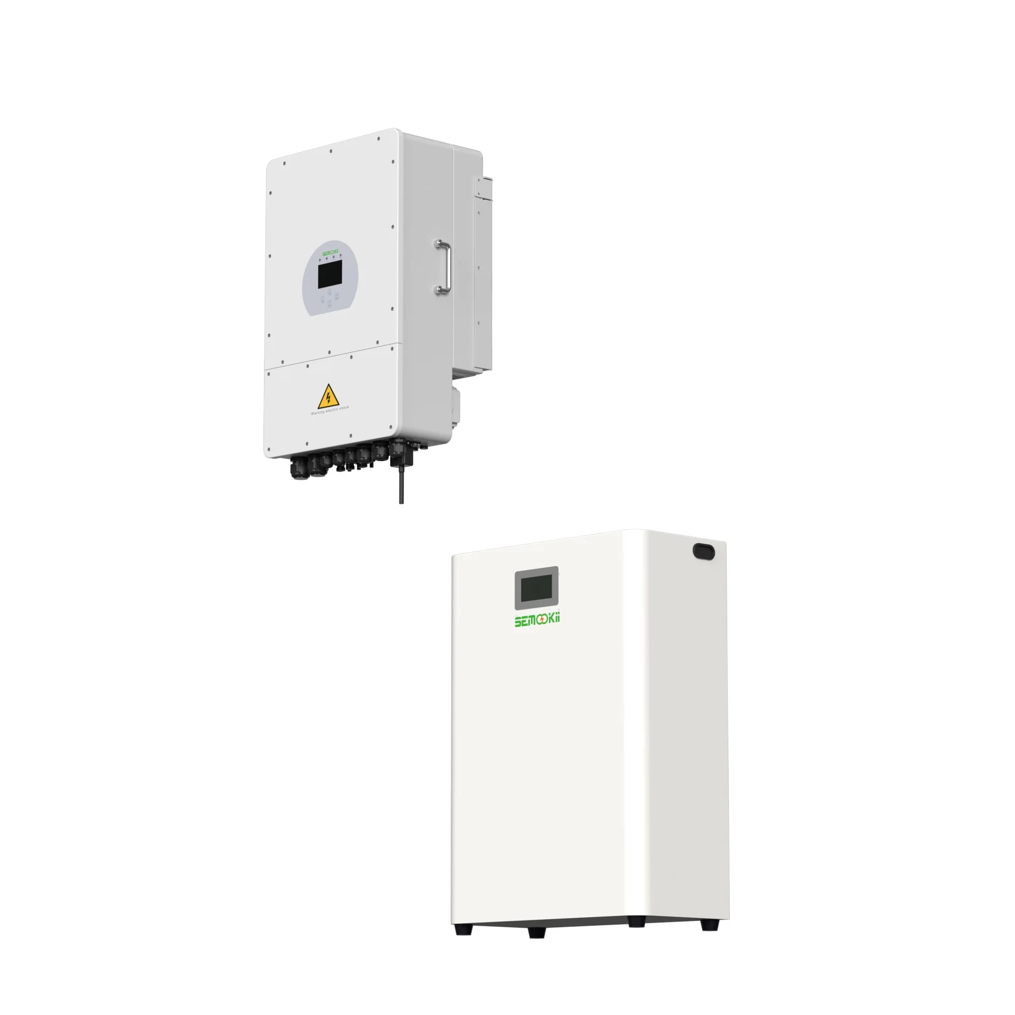 Semookii MIV-5 Lithium Battery Hybrid Inverter 120 ah Home Energy Storage System LiFePO4 Battery 5000w AC DC