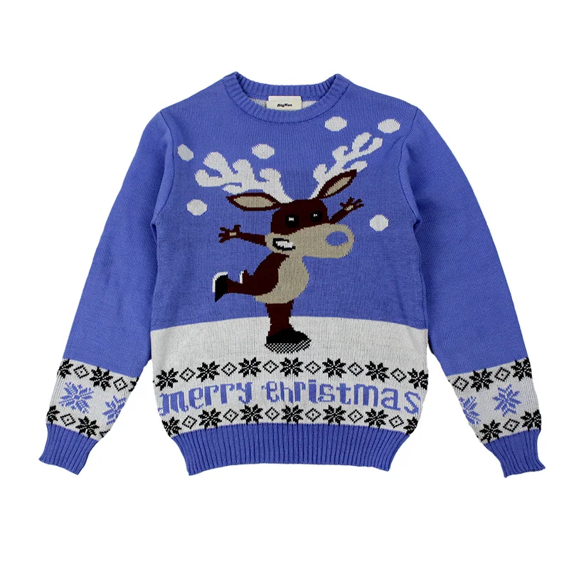 
OEM factory high quality new design 100% cotton Knit jacquard sweater boys 