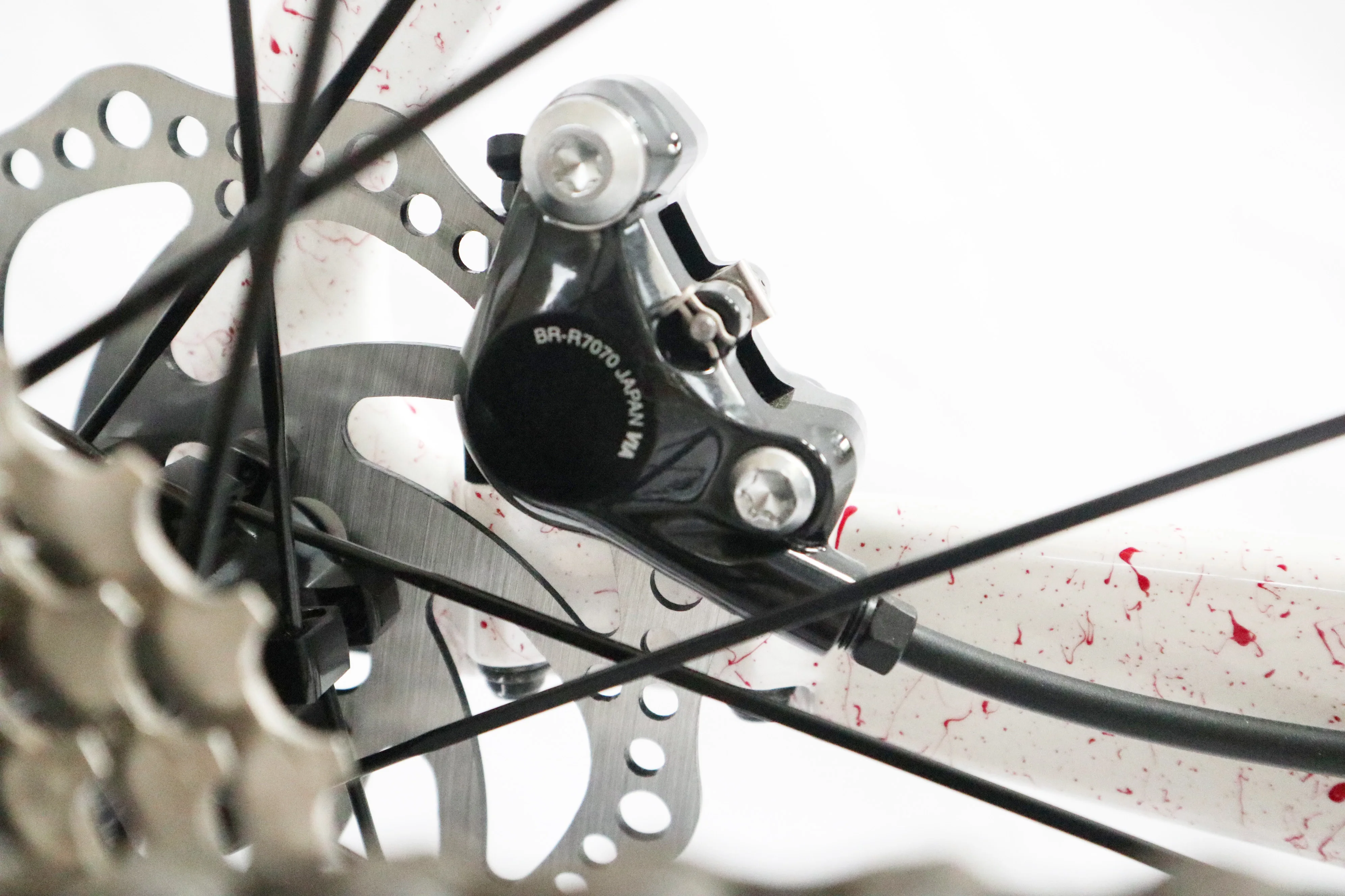 Adult 700c Carbon Road Bike Bicycle disc brake hidden wiring ODM 22 speed