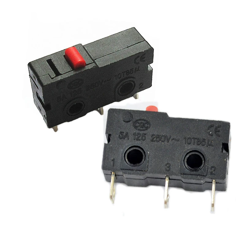 Micro switch kw12-a 3pin without handle Normally Open Close Limit Switch KW12 Reset Limit Switch 5a125v