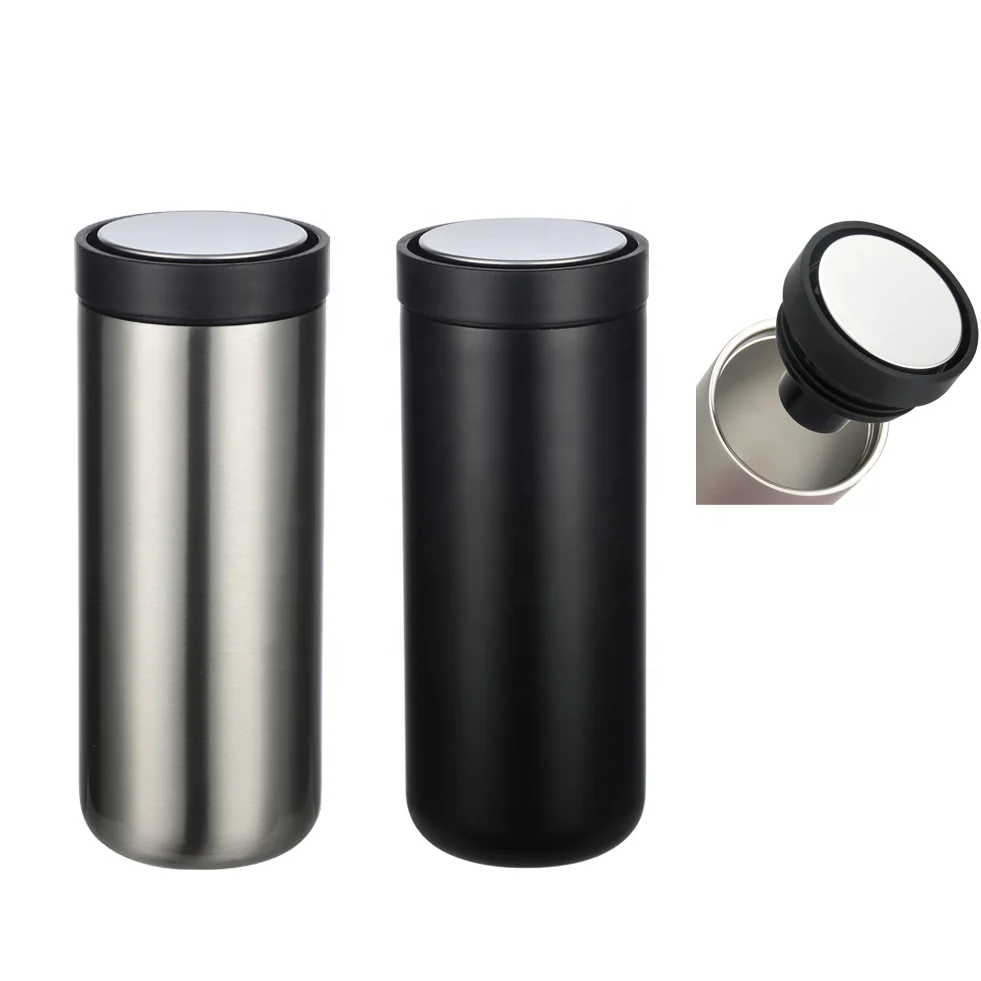 2022 New Arrival 16oz insulated double wall tumbler stainless steel thermos vacuum cup 360 Degree All-Round Drinking Lid