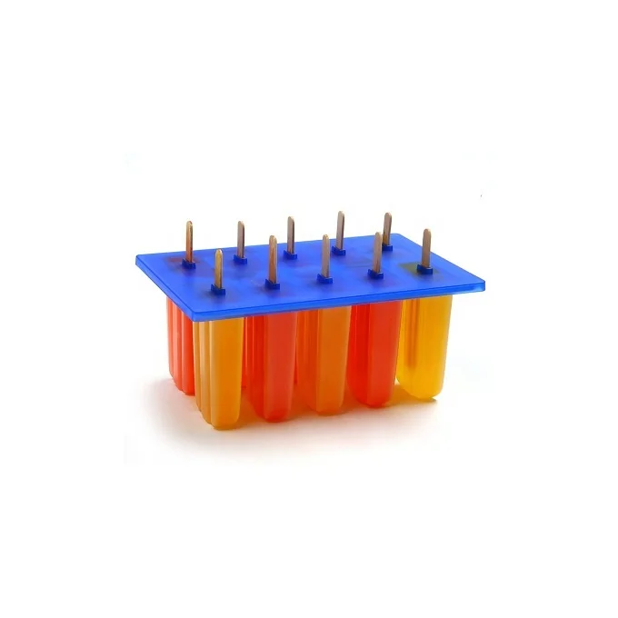 BPA Free Safe Popsicle Molds Set Ice Pop Molds Maker Reusable Ice Cream Mold