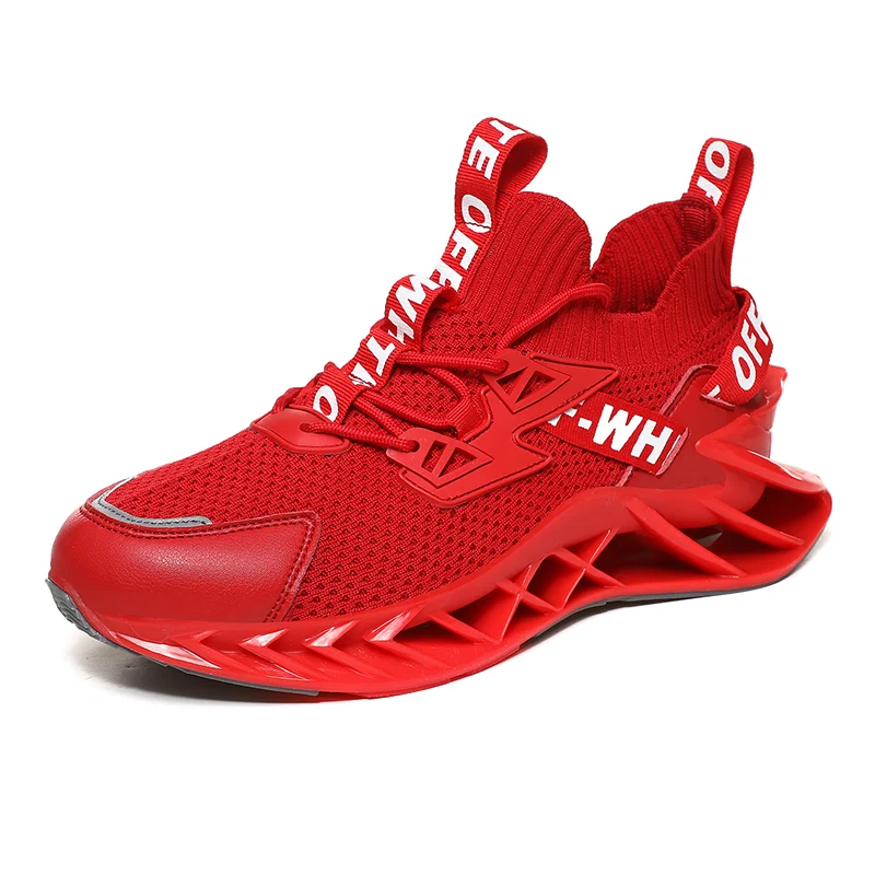 Popular Ranking Trainer Best Service Fast Shipping Fashion Shoes Men Sneakers Blade Running Shoes Red Shoes for Men
