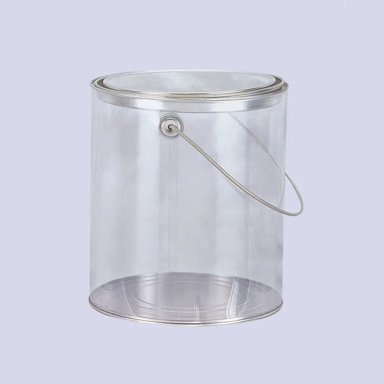 Factory Customized design Round PVC /PET Tin Can Food Tin Box