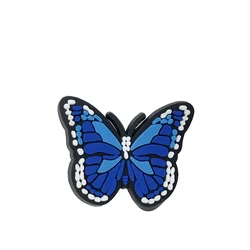 Wholesale butterfly design Clogs Shoes Charms PVC Shoe Charms Custom Kid Clog Charms Shoe Decorations