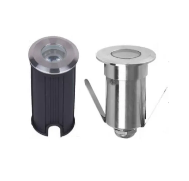 Mini Size Flat Types Stainless Steel Material 3W 12V IP68 Waterproof LED Underwater Spotlight