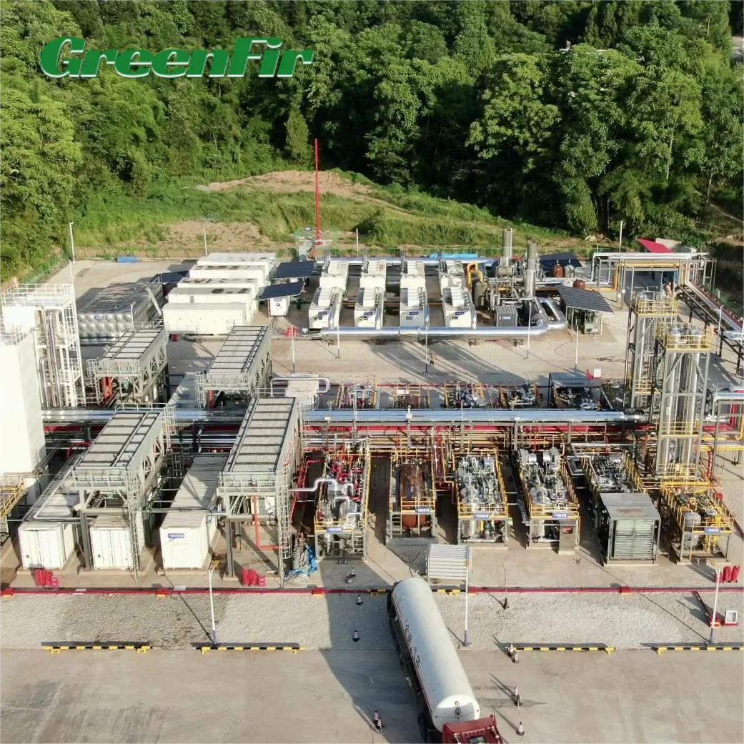 GreenFir 140 TPD Mini Skid-Mounted Wellhead Gas Recovery and Liquefaction Unit