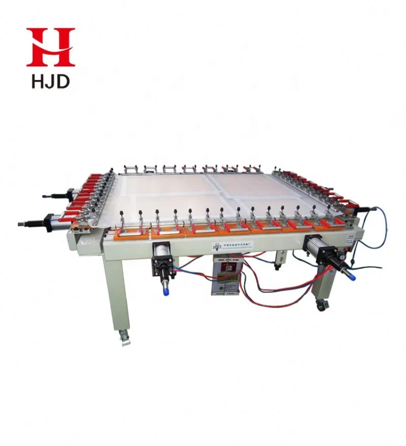 New Style Motor-driven Silk Screen Stretching Machine for Screen Printing