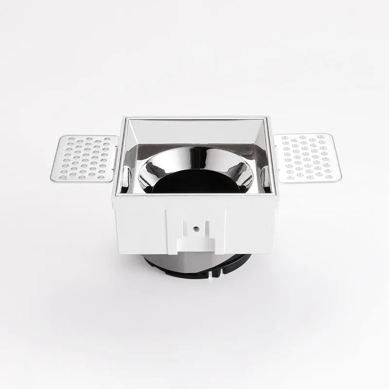 Бра квадратное MR16 GU10 рамка встраиваемые потолочные светильники с двойной головкой Trimless светильники жилья