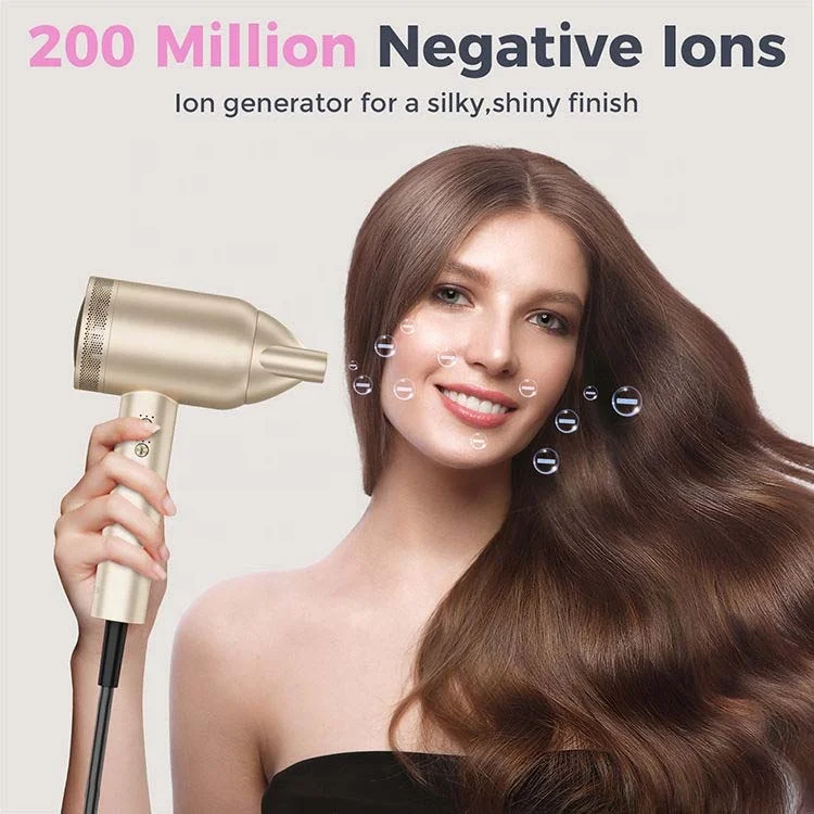 Hair Dryer Professional Salon secador de cabelo profissional haartrockner 110000rpm Blow Dryer Ionic Hair Dryer