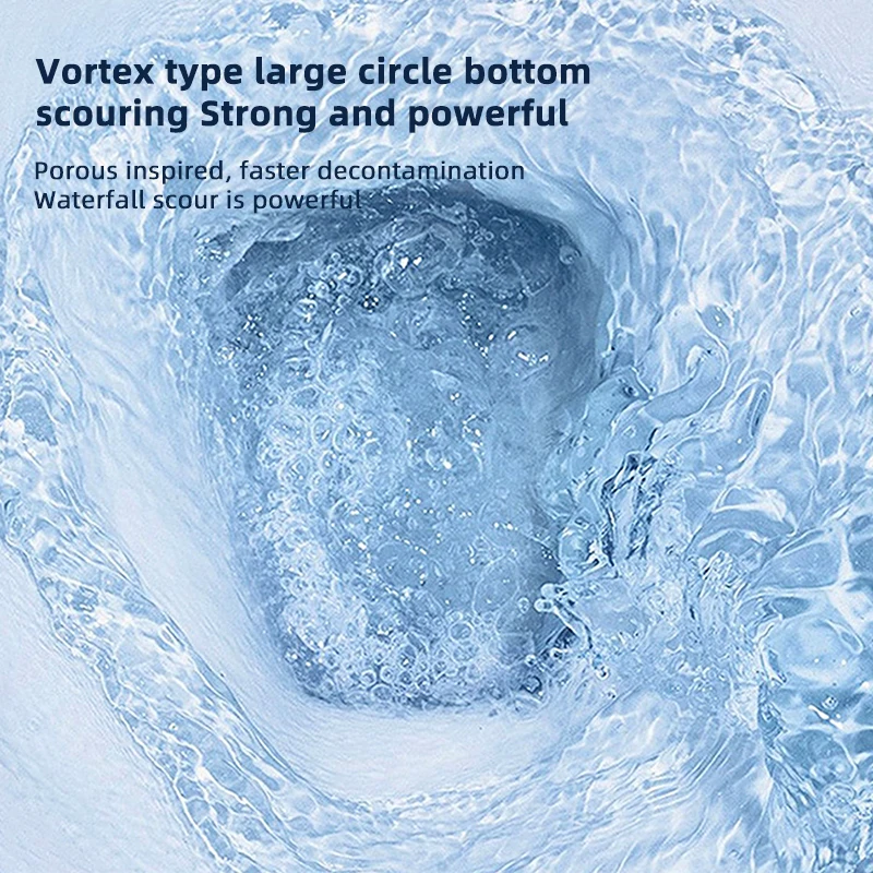 Smart Toilet Hotel  Automatic Cleaner WC Tankless  no electricity Pulse One Piece intelligent toilet with bidet