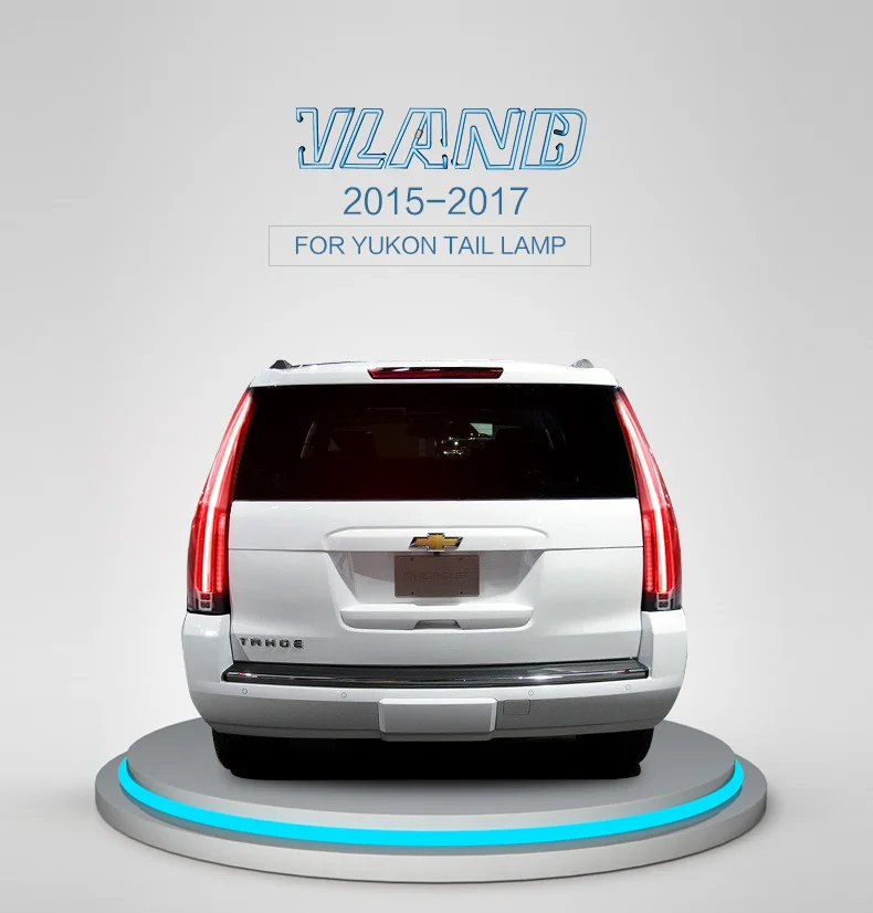 Оптовая продажа производитель светодиодов для автомобильного заднего фонаря в стиле 2015-2018 задний фонарь Plug & Play сборе Chevrolet Tahoe / Suburban