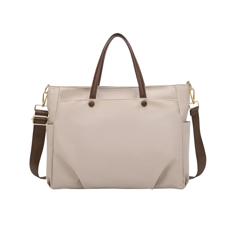 Fashionable Womens Waterproof Oxford Computer Shoulder Bags Handbag Large Business High Quality Laptop Briefcases for Lady