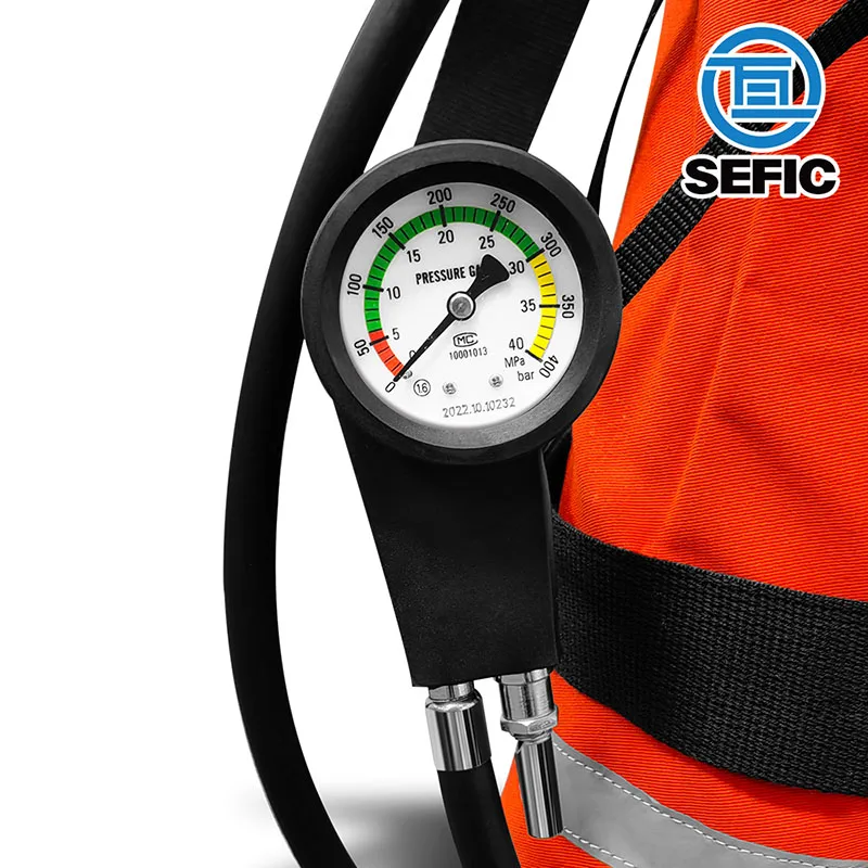 Factory Outlet SCBA Compressor Breathing Carbon Fiber Cylinder Air Supply Breathing Apparatus