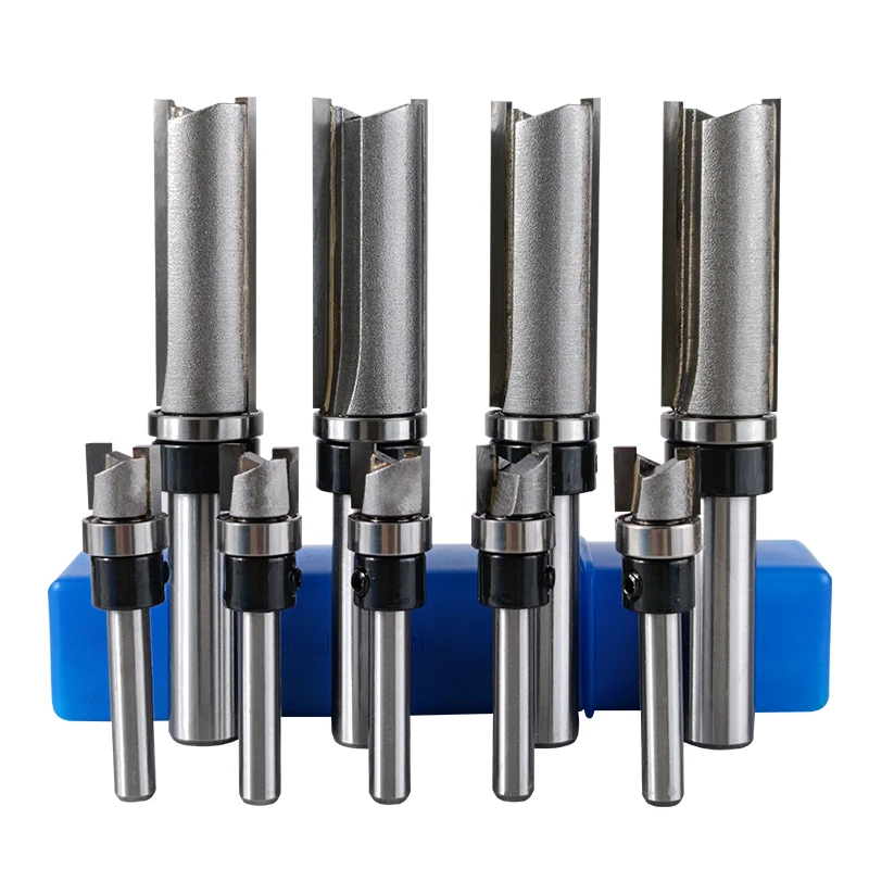 Factory Customized Cheap Prices CNC Wood Router Bit Tools Woodworking Trimming Milling Cutters With Bearings