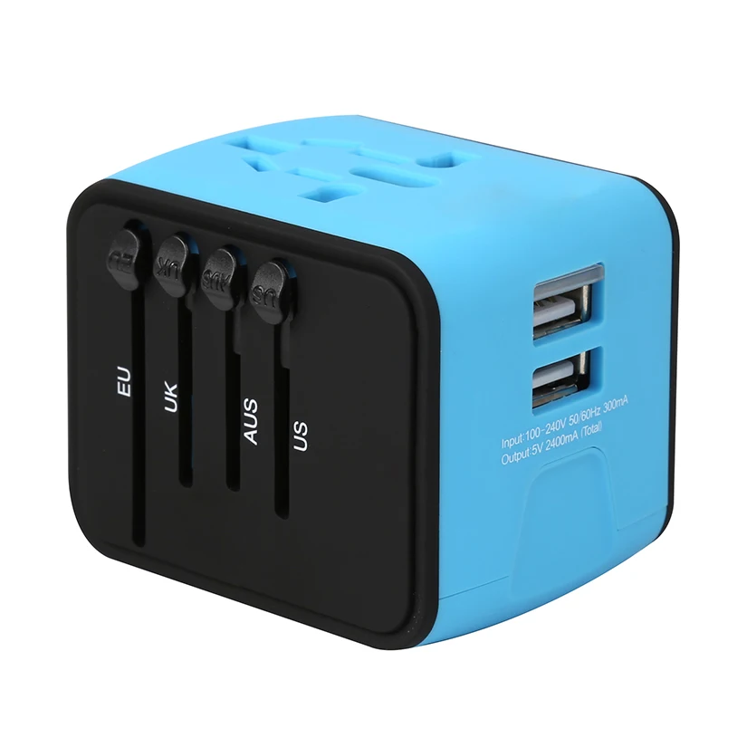 Travel item multi purpose promotional business gift item usb travel adaptor corporate gifts travel over the world business gift