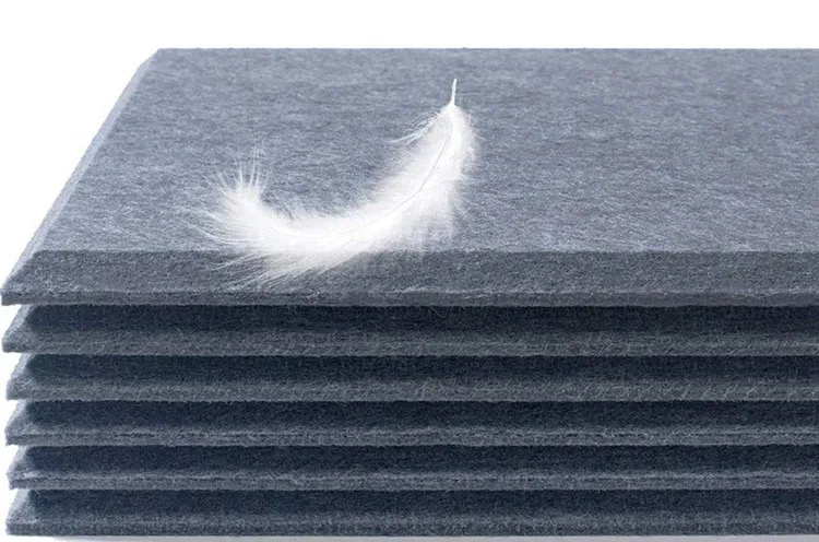 Sound Absorber Panels Sound Proof Padding polyester fiber Acoustic Treatment wall Panels
