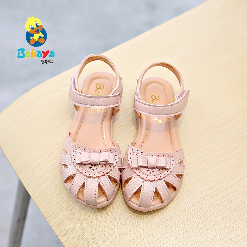 8782  High Quality Cheap New Styles For Summer Kids Flat Casual Sandals Shoes For Girls