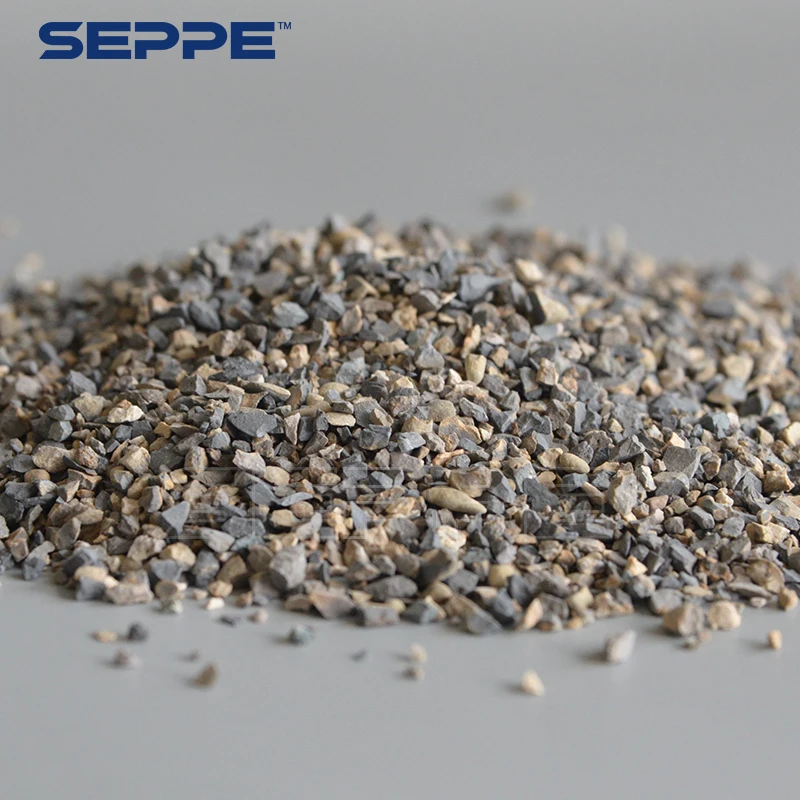 Big Production ability calcined bauxite block for non-slip pavement