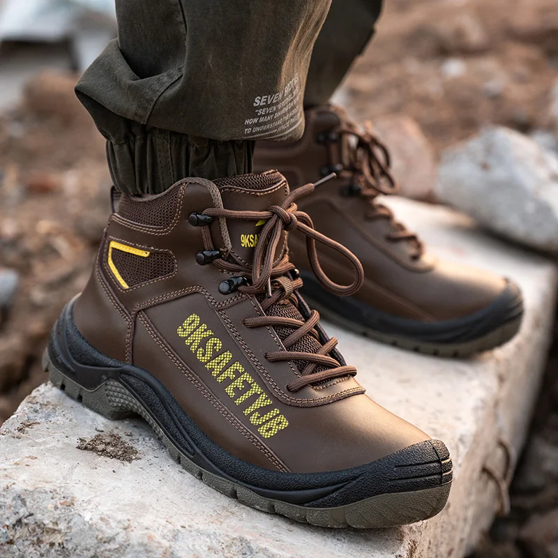 Cheap price non slip anti puncture safety shoes boot construction mining steel toe work shoes for sale