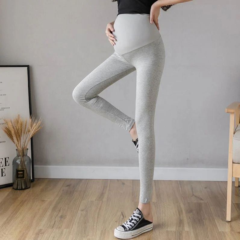  DR.G.TC Maternity Leggings Low Waist Cross Belly Lift Yoga Exercise Cropped