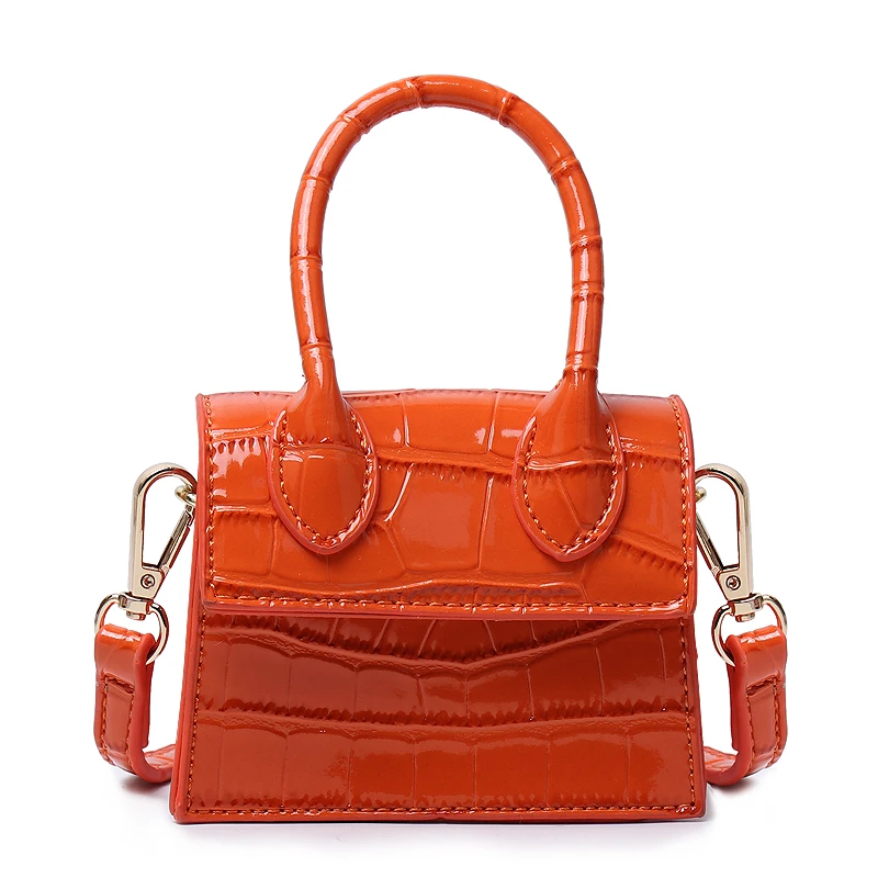 Crocodile Pattern PU Leather Shoulder Bag 2022 Fashion Lady Luxury Designer Handbag