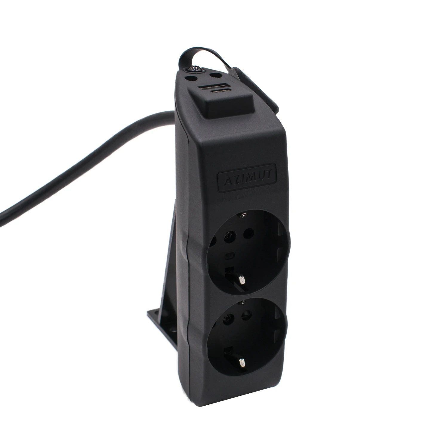 Mobile Phone Charger 12V 24V dc Port Usb with AC socket Quick Charge for  bus seat passengers with Type C and USB Socket