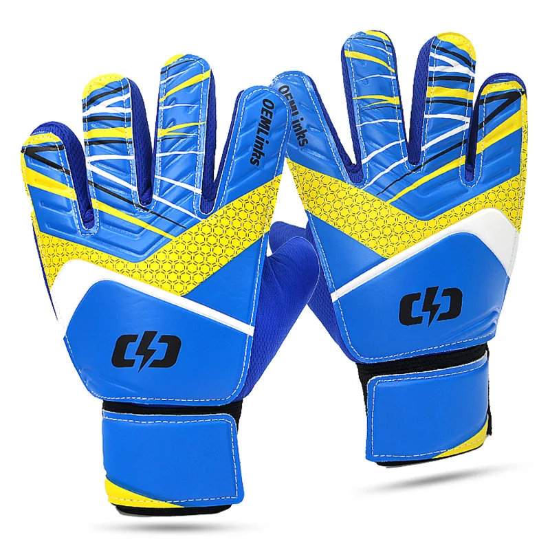 Guantes de portero Anti Slip Youth Training football soccer goalkeeper gloves with finger protection soccer goalie gloves
