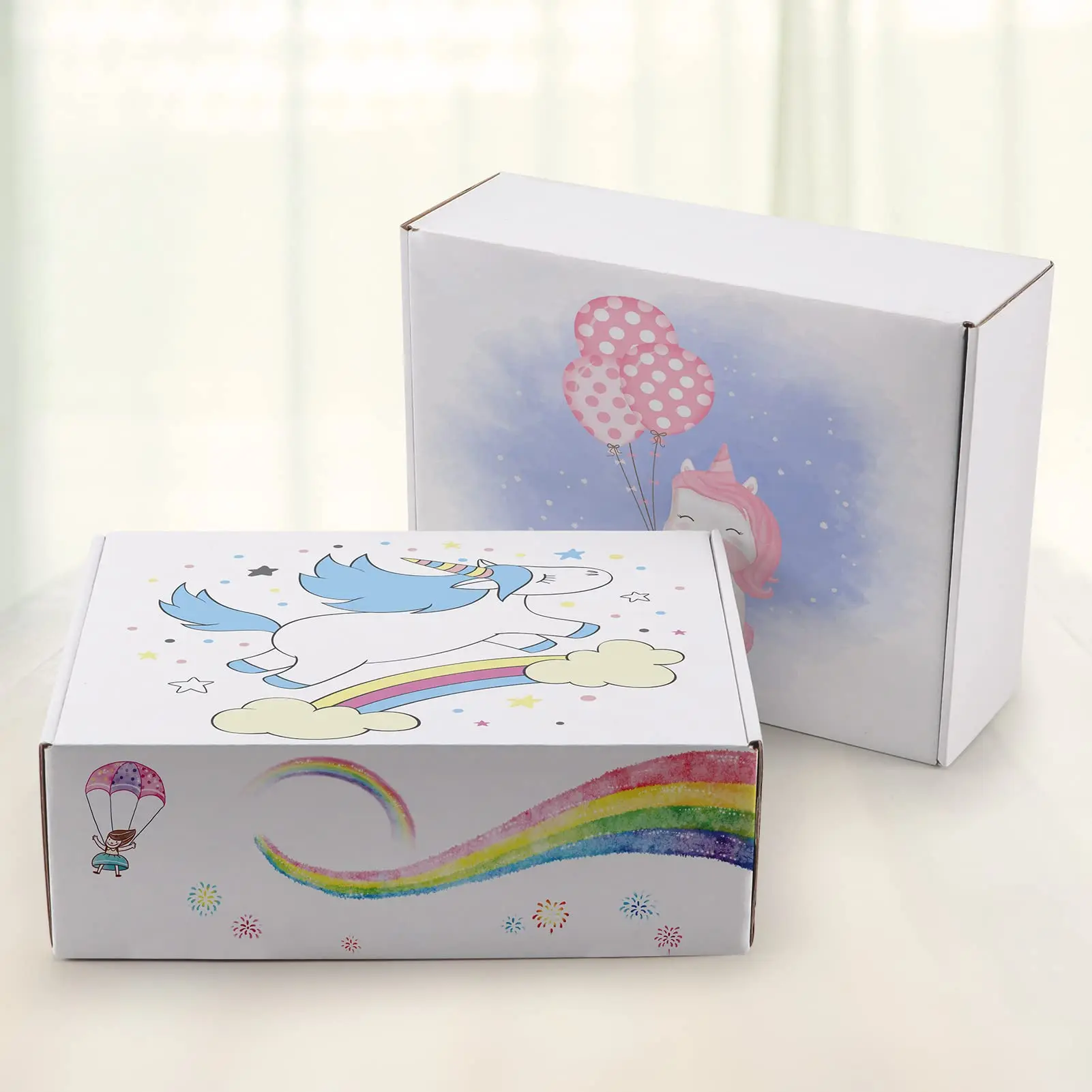 Hot Selling Recyclable Batch Turning Kraft Paper Corrugated Paper Box