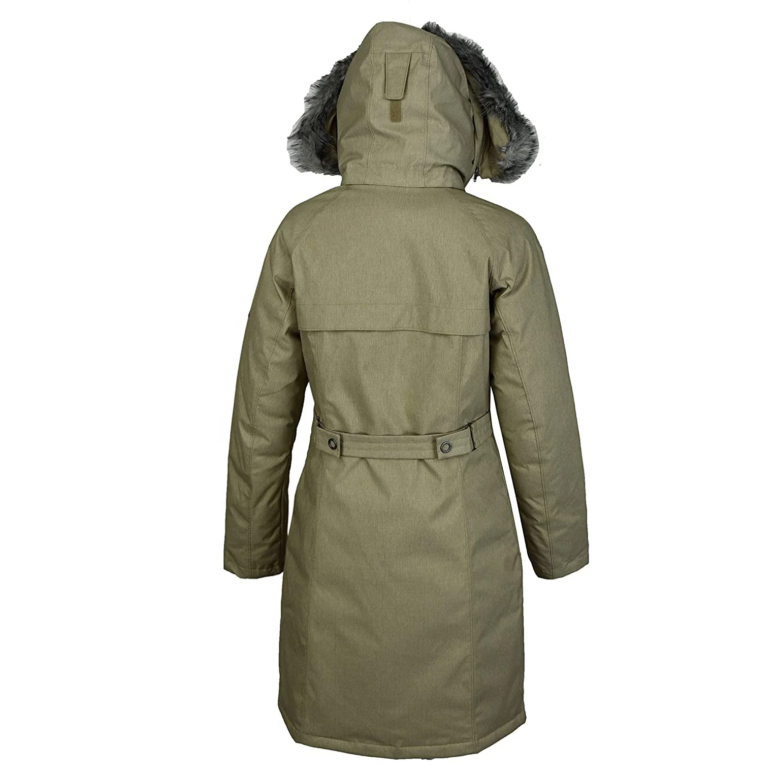 
Winter Down Jacket For Women Flurry Run Down Long Omni Heat Jacket Coat Hooded Parka Truffle for women 