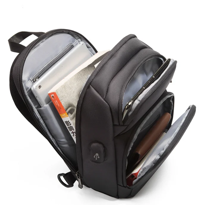 2022 роскошная мужская нагрудная сумка через плечо с защитой от кражи