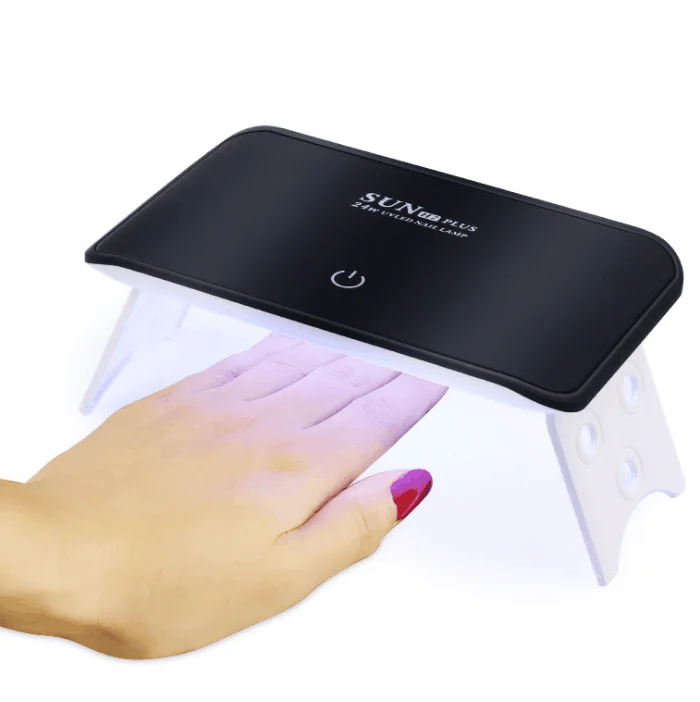 2020 New Arrival Mini2 Cure Wireless Dual Light Rechargeable Cordless Sun Uv Led Gel Dryer Nail Lamp Auto Power Battery Time