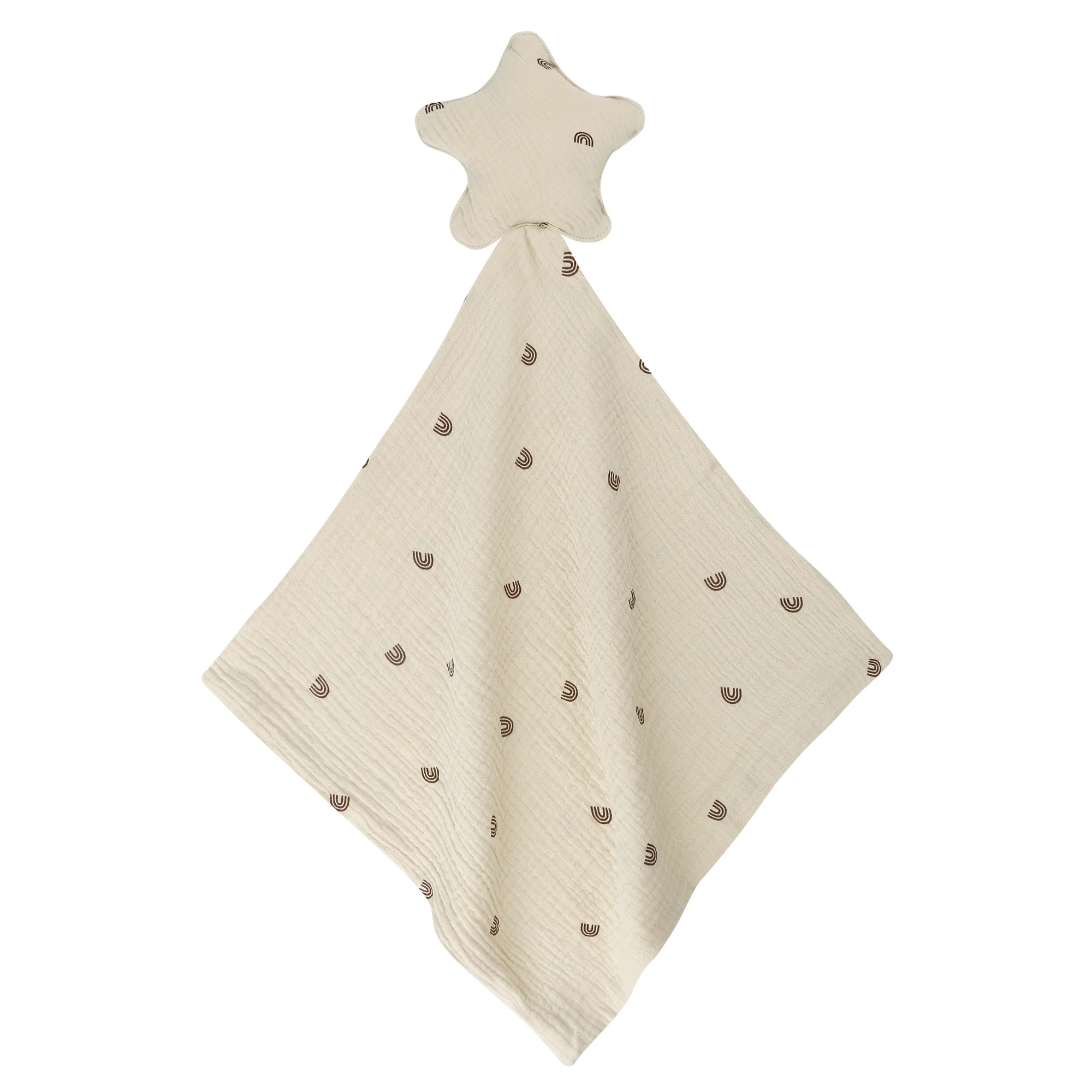 Baby Security Blanket Soft Comforter Baby Gift Star Sestretchy