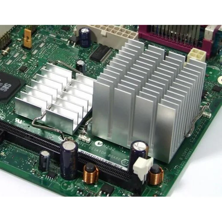 Electronic Enclosure Power Metal Aluminium Profiles Extrusion Radiator Sheet With Heat Sink Plate