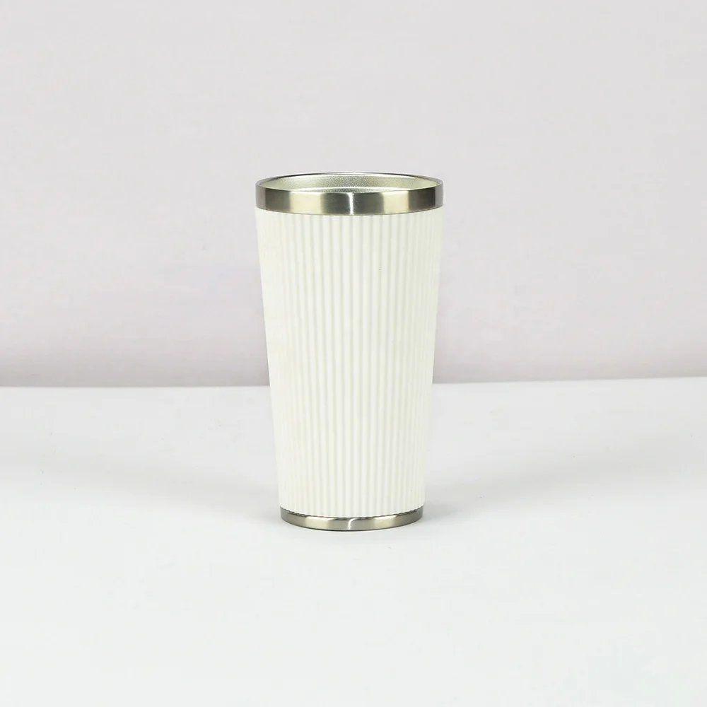 2021 Fly Cup Coffee Mug with Silicone 304 Stainless Steel,stainless Steel Mugs Special Design Double Wall SS Sublimation Travel