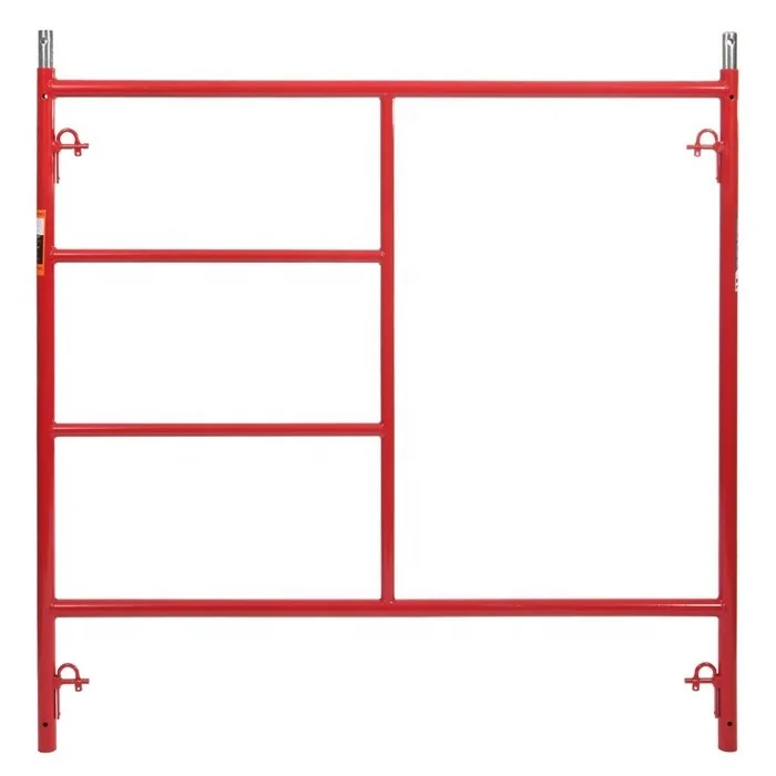 EASY construction wholesale steel Power coated galvanized frame scaffolding system Main Frame arch frame scaffold