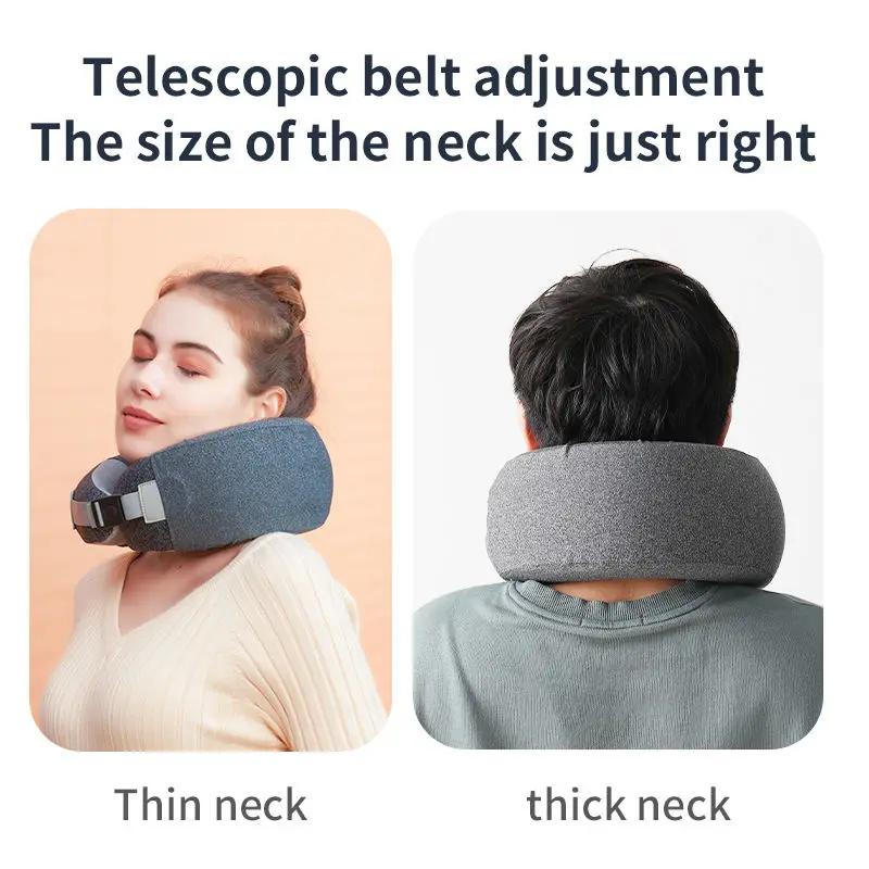 Neck Massage Pillow Electric Heating U Shape Neck Guard Car Neck Cushion Car Massage Pillow